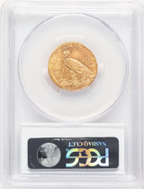 1915 $5 CAC Blue Gradient Indian Half Eagle PCGS MS64