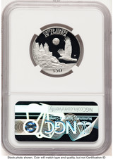 1998-W Proof Platinum Eagle 1/2 oz Mike Castle NGC PF70