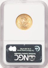1899 $5 Liberty Half Eagle NGC MS65 (780502012)