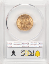 1891 $5 Liberty Half Eagle PCGS MS64 (777398041)