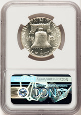 1950 50C Proof Franklin Half Dollar NGC PR67+