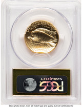 2009 G$20 Ultra High Relief PL Gold Foil PCGS MS70 (780874005)