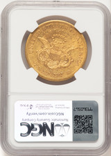 1854-S $20 Liberty Double Eagle NGC AU55