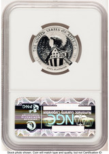 2007-W Reverse Proof Platinum Eagle 1/2 oz 10th Anniversary Label NGC PF70