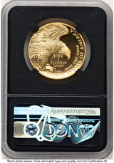 2019-W G$100 American Liberty High Relief Enhanced UC 2021 US Mint Auction Miles Standish NGC MS70