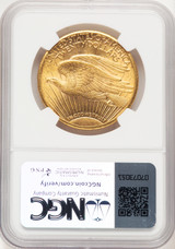1908-S $20 Saint-Gaudens Double Eagle NGC MS63 (781734001)