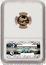 1997-W Proof Gold Eagle 1/10 oz Brown Label NGC PF70