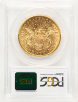 1874-CC $20 Liberty Double Eagle PCGS AU58