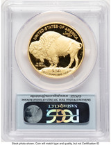 2013-W Proof Gold Buffalo 1 oz FS Flag PCGS PR70