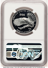 2018-W Proof Platinum Eagle 1 oz Brown Label NGC PF70 (782951003)