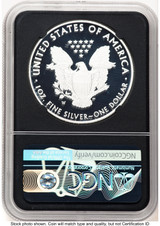 2020-W Proof Silver Eagle 1 oz FDI John NGC PF70 Mercanti