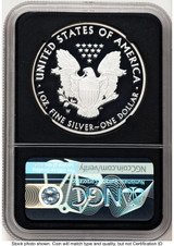 2020-W Proof Silver Eagle 1 oz FDI John Washington NGC PF70 Mercanti