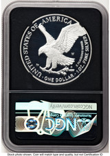 2023-W Proof Silver Eagle 1 oz FDI David Ryder NGC PF70