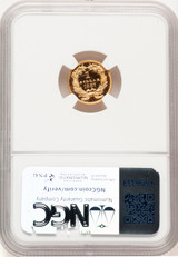 1887 G$1 CA Proof Gold Dollar NGC PR66