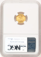 1903 G$1 JEFF Commemorative Gold NGC MS67+