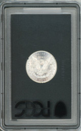 1883-CC GSA Hoard Blue Gradient Morgan Dollar PCGS MS65