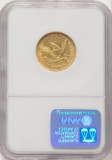 1844 $5 Liberty Half Eagle NGC XF45