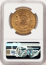 1864 $20 Liberty Double Eagle NGC AU55 (780699001)