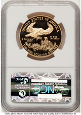 2003-W Proof Gold Eagle 1 oz Brown Label NGC PF70