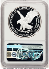 2022-W Proof Silver Eagle 1 oz ER Mike Castle NGC PF70