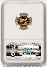 1990-P Proof Gold Eagle 1/10 oz Brown Label NGC PF70 (522461008)