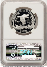 1999-W Proof Platinum Eagle 1 oz Brown Label NGC PF70