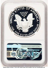 2019-S Proof Silver Eagle 1 oz NGC PF70 Ed Moy (522200086)