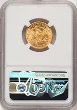 1892 $5 Liberty Half Eagle NGC MS66