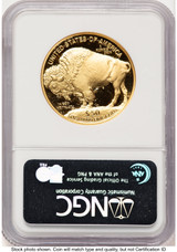 2007-W Proof Gold Buffalo 1 oz ER Blue NGC PF70