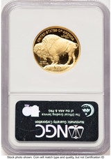 2008-W Proof Gold Buffalo 1/2 oz ER Blue NGC PF70 (783566004)