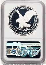 2022-S Proof Silver Eagle 1 oz 2022 Chicago ANA Releases Mike Castle NGC PF70