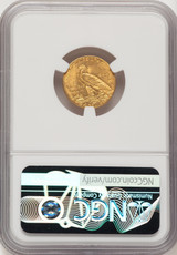 1908 $2.50 Indian Quarter Eagle NGC MS61 (784412056)