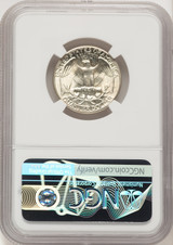 1943-D 25C CAC Washington Quarter NGC MS67+