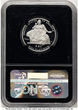 2004-W Proof Platinum Eagle 1/2 oz Black Label NGC PF70