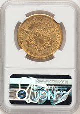 1855-S $20 Liberty Double Eagle NGC AU55