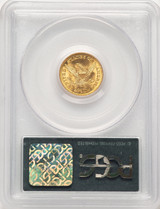 1903 $2.50 CAC Liberty Quarter Eagle PCGS MS65