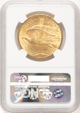 1913 $20 CAC Saint-Gaudens Double Eagle NGC MS63
