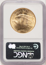 1914-S $20 CAC Saint-Gaudens Double Eagle NGC MS63