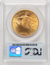 1914-S $20 CAC Saint-Gaudens Double Eagle PCGS MS63