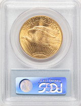 1914-S $20 CAC Saint-Gaudens Double Eagle PCGS MS63