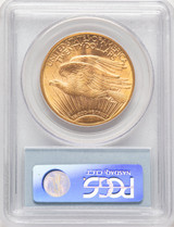 1923-D $20 CAC Saint-Gaudens Double Eagle PCGS MS63