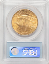 1914-S $20 CAC Saint-Gaudens Double Eagle PCGS MS64