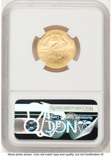 2008-W Burnished Gold Eagle 1/4 oz Brown Label NGC MS70