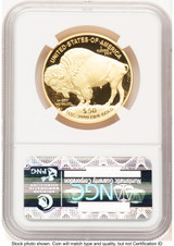 2013-W Proof Gold Buffalo 1 oz ER Blue NGC PF70