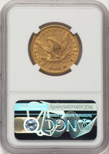 1852 $10 Liberty Eagle NGC AU53