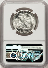 1945-D 50C Walking Liberty Half Dollar NGC MS67
