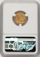 1911-D $2.50 Indian Quarter Eagle NGC MS61