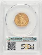 1914 $5 CAC Indian Half Eagle PCGS MS64