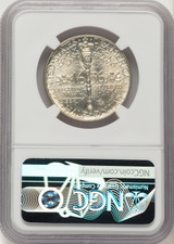 1936 50C Norfolk Commemorative Silver NGC MS67