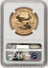 2006-W Reverse Proof Gold Eagle 1 oz 20th Anniversary NGC PF70